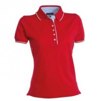 POLO COLLETTO RIB DONNA